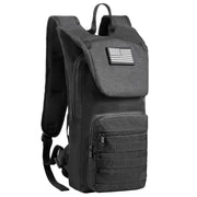 Hydration Backpack, Water Backpack With 3L TPU Water Bladder, Tactical Molle Hiking Hydration Pack With Storage For Men Women, Hydro Water Daypack For Hiking Running Cycling Camping